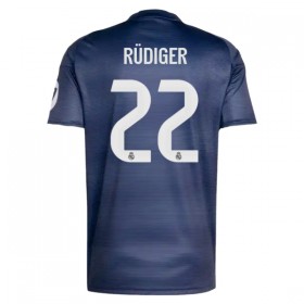 Jalkapallo Pelipaidat/Peliasut Real Madrid Rudiger 22 Vieraspelipaita 2025-26